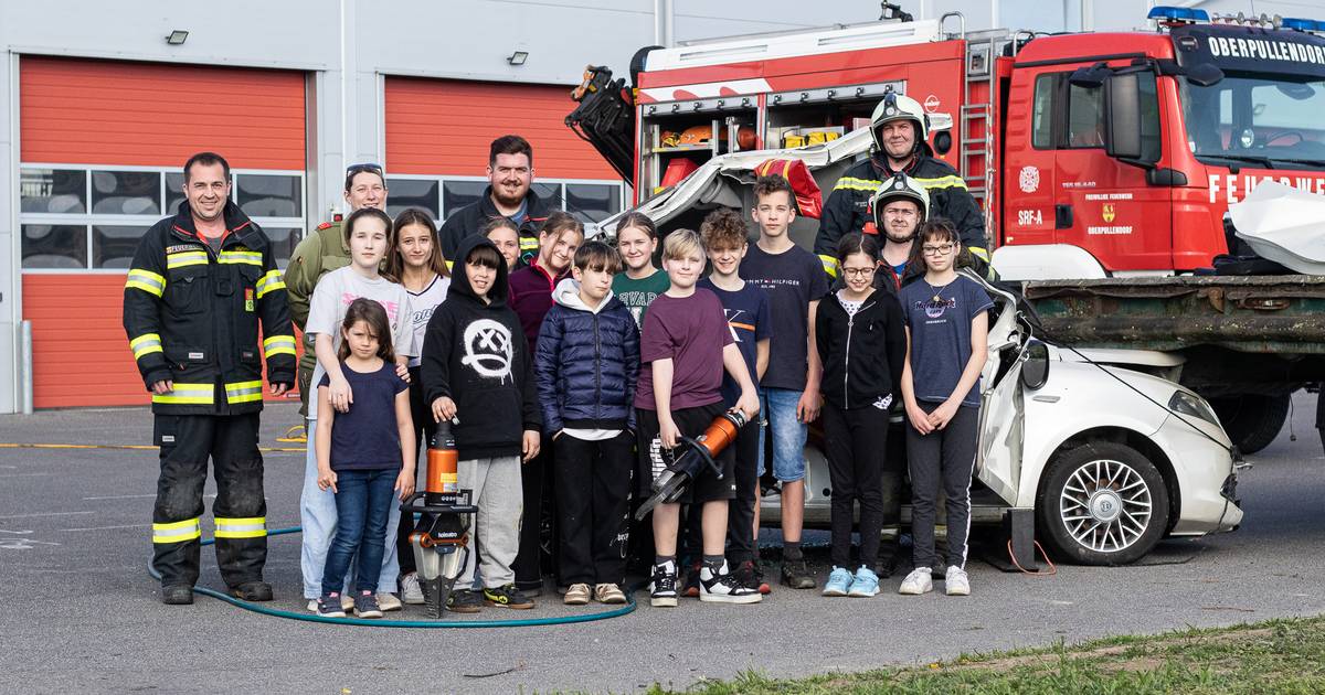 Technische bung Feuerwehrjugend - Freiwillige Feuerwehr Oberpullendorf